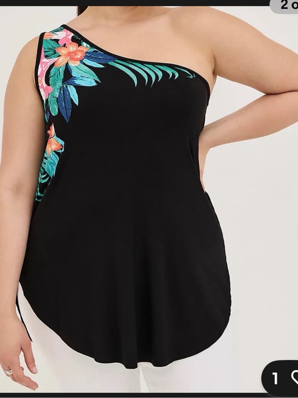 torrid Black Knit 'Super Soft' Tank Top